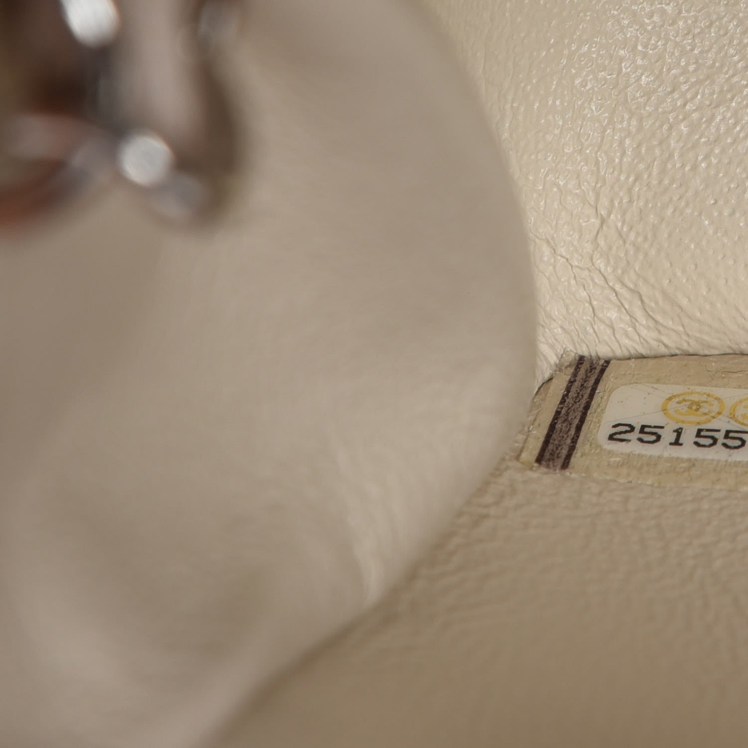 Chanel Caviar Quilted Mini Rectangular Flap Light Beige 6 of 8