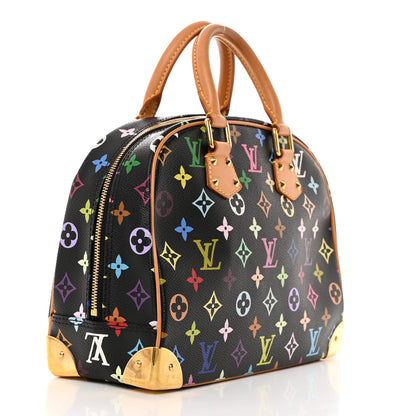 Louis Vuitton Monogram Multicolor Trouville Black 2 of 10