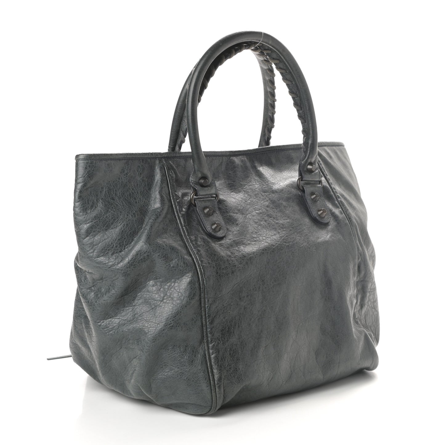 Agneau Classic Hardware S Sunday Tote Anthracite