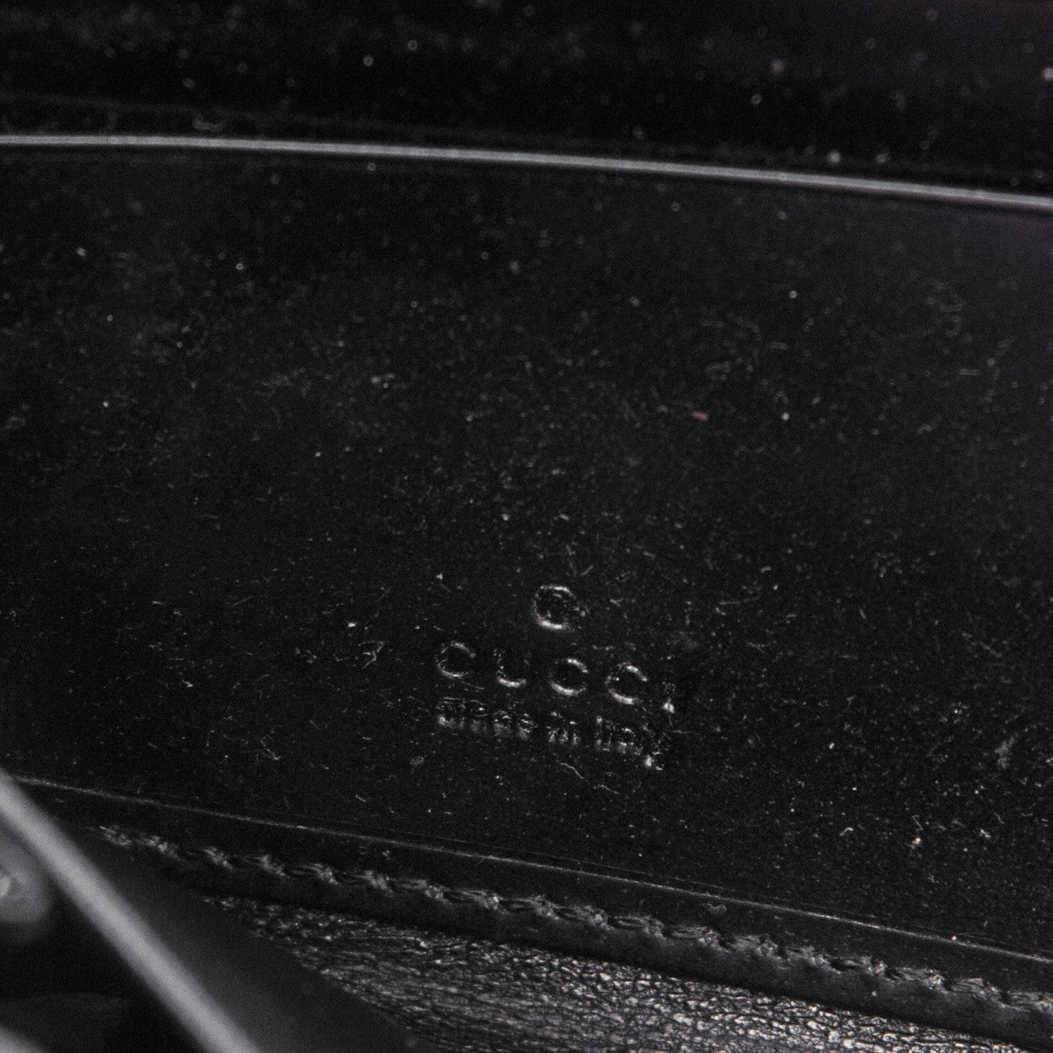 Gucci Imprime Monogram GG Pierce Zip Around Wallet Black 6 of 12