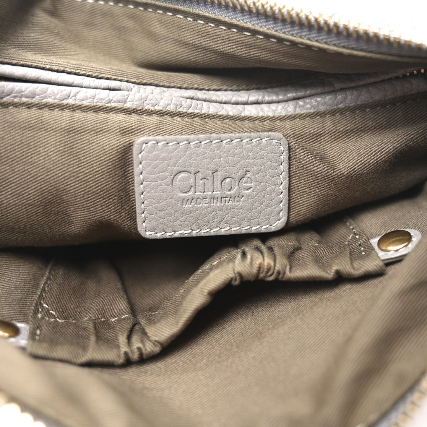 Calfskin Medium Marcie Satchel Cashmere Grey