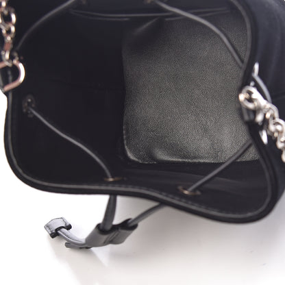 Tom Ford Velvet Crystal Mini TF Bucket Bag Black 5 of 10