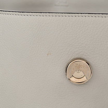 Chloe Calfskin Medium Faye Day Shoulder Bag Airy Grey 13 of 16