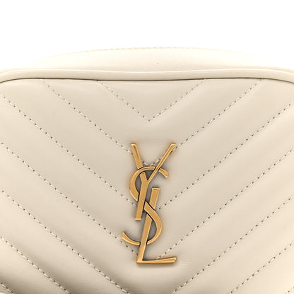 Saint Laurent Calfskin Matelasse Monogram Lou Belt Bag Ivory 8 of 12