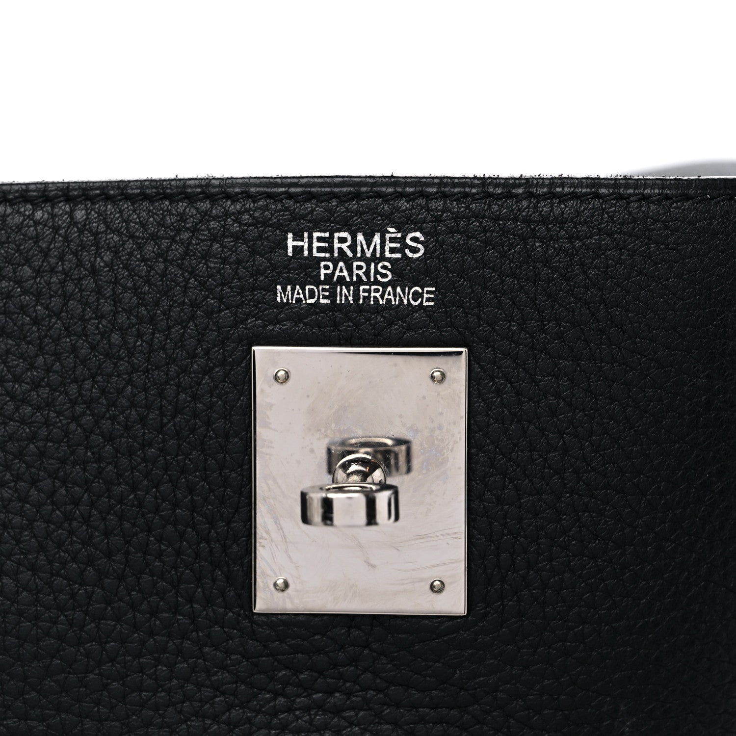 Hermes Taurillon Clemence Kelly Retourne 35 Black 6 of 18