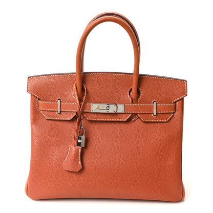 Hermes Vache Liegee Birkin 30 Brique 1 of 10