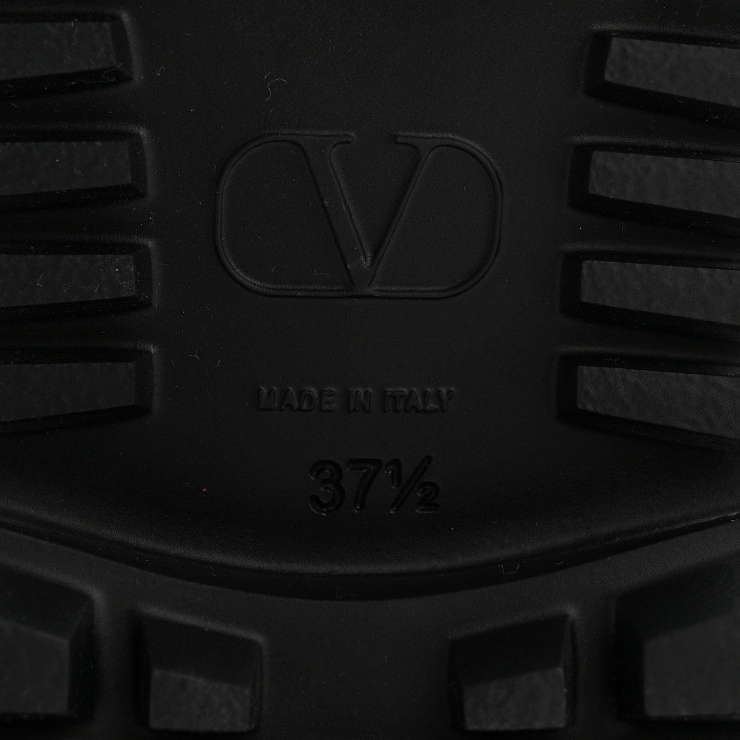 Calfskin Vlogo Loafers 37.5 Black