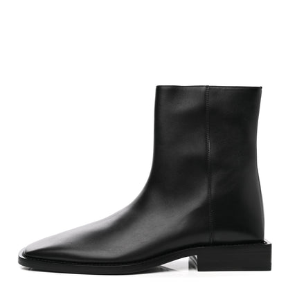 Balenciaga Calfskin Soft Rim Ankle Booties 40 Black 1 of 7