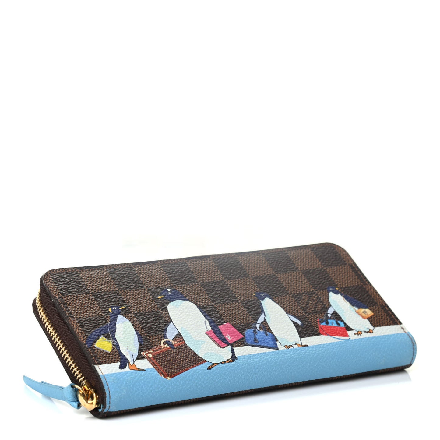 Damier Ebene 2017 Christmas Animation Clemence Wallet