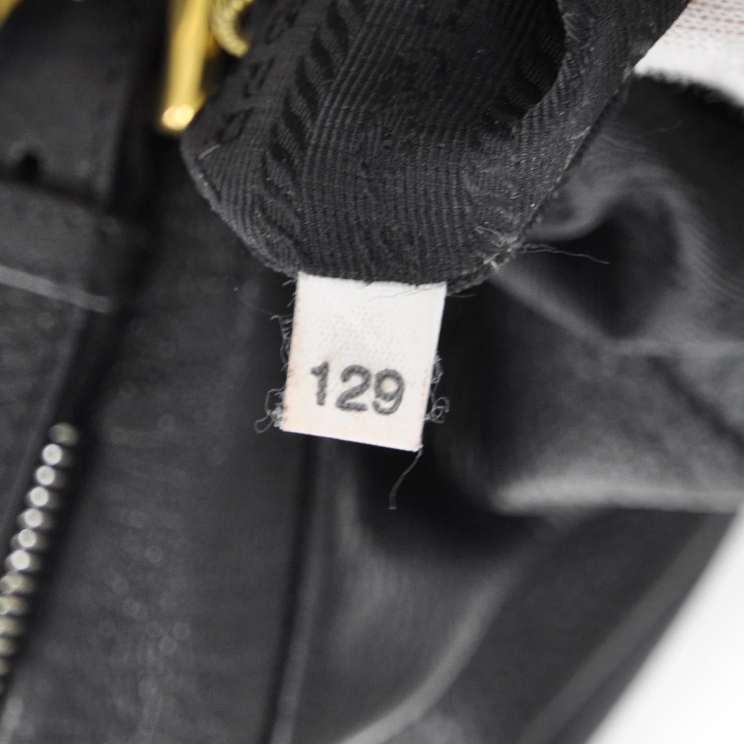 Prada Cervo Deerskin Hobo Nero Black 8 of 10