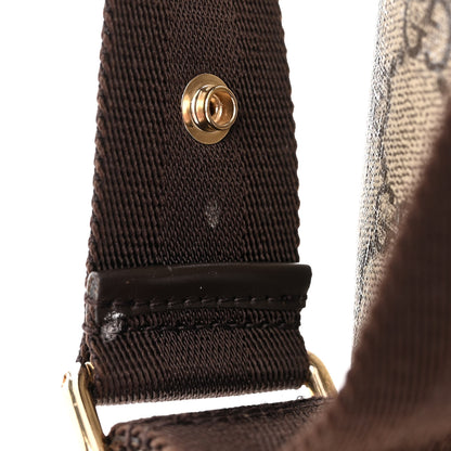 Gucci GG Plus Monogram Messenger Diaper Bag Dark Brown 12 of 12