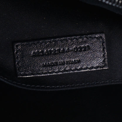 Saint Laurent Calfskin Matelasse Monogram Lou Camera Bag Black 6 of 10