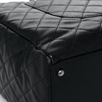 Chanel Caviar Quilted Large Coco Handle Shopping Tote Black 14 of 16