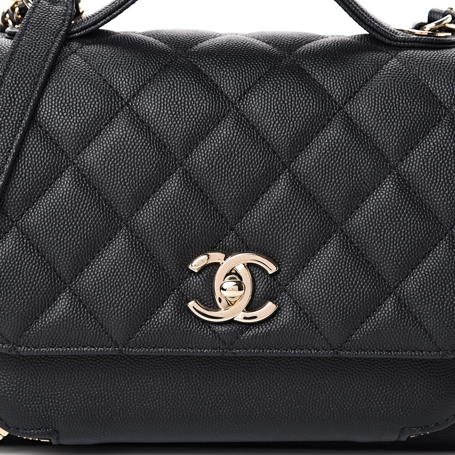 Chanel Caviar Quilted Medium Business Affinity Flap Black 7 of 10