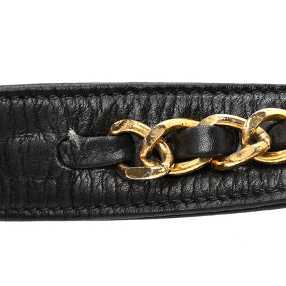 Chanel Lambskin Quilted Flap Waist Belt Bag 75 30 Black 13 of 14