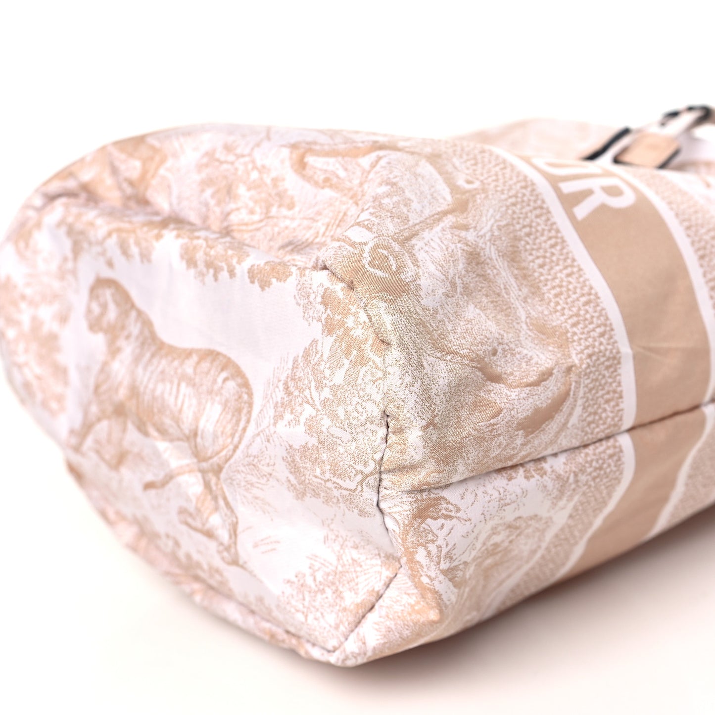 Technical Fabric Embroidered Toile De Jouy Sauvage DiorTravel Pouch Rose