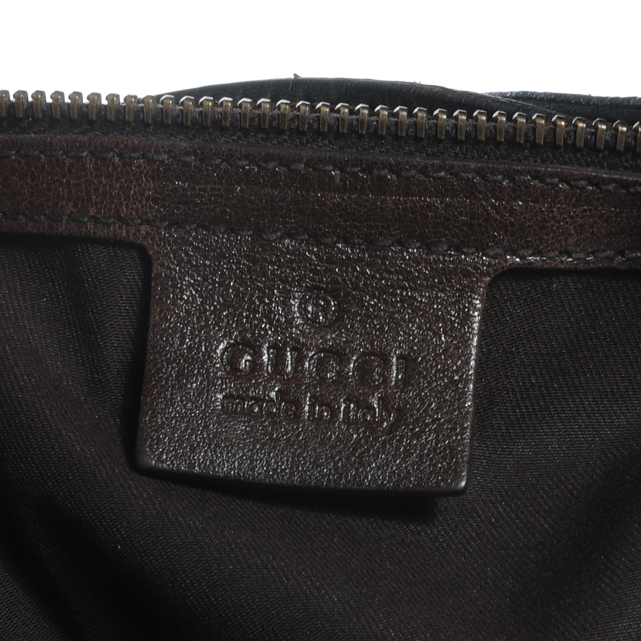 Monogram Interlocking Medium Hobo Ebony