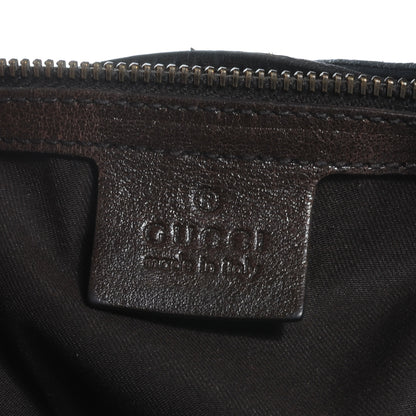 Gucci Monogram Interlocking Medium Hobo Ebony 6 of 7