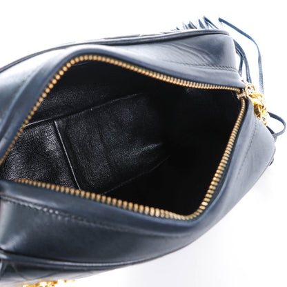 Chanel Lambskin Quilted Tassel Camera Case Black 5 of 8