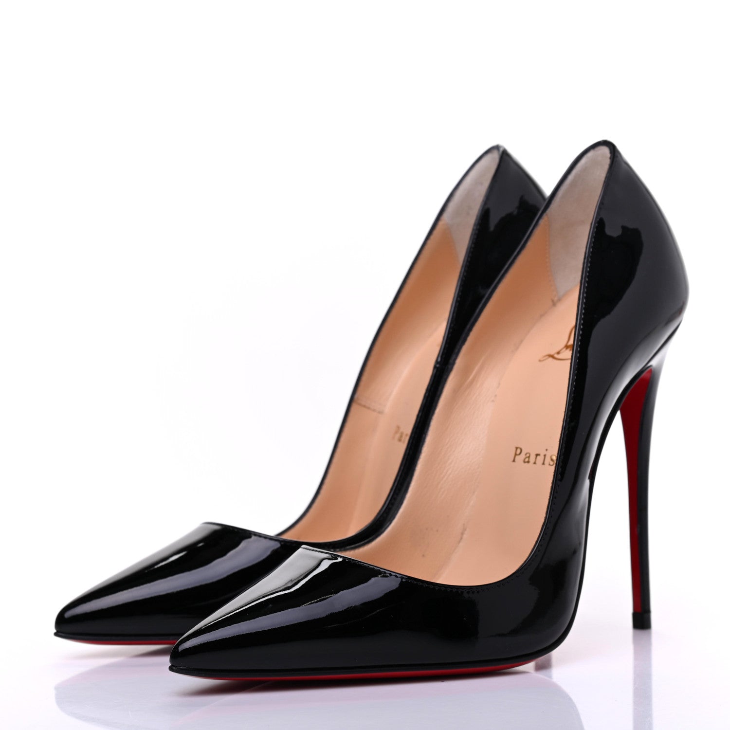 Christian Louboutin Patent So Kate 120 Pumps 37.5 Black 3 of 9