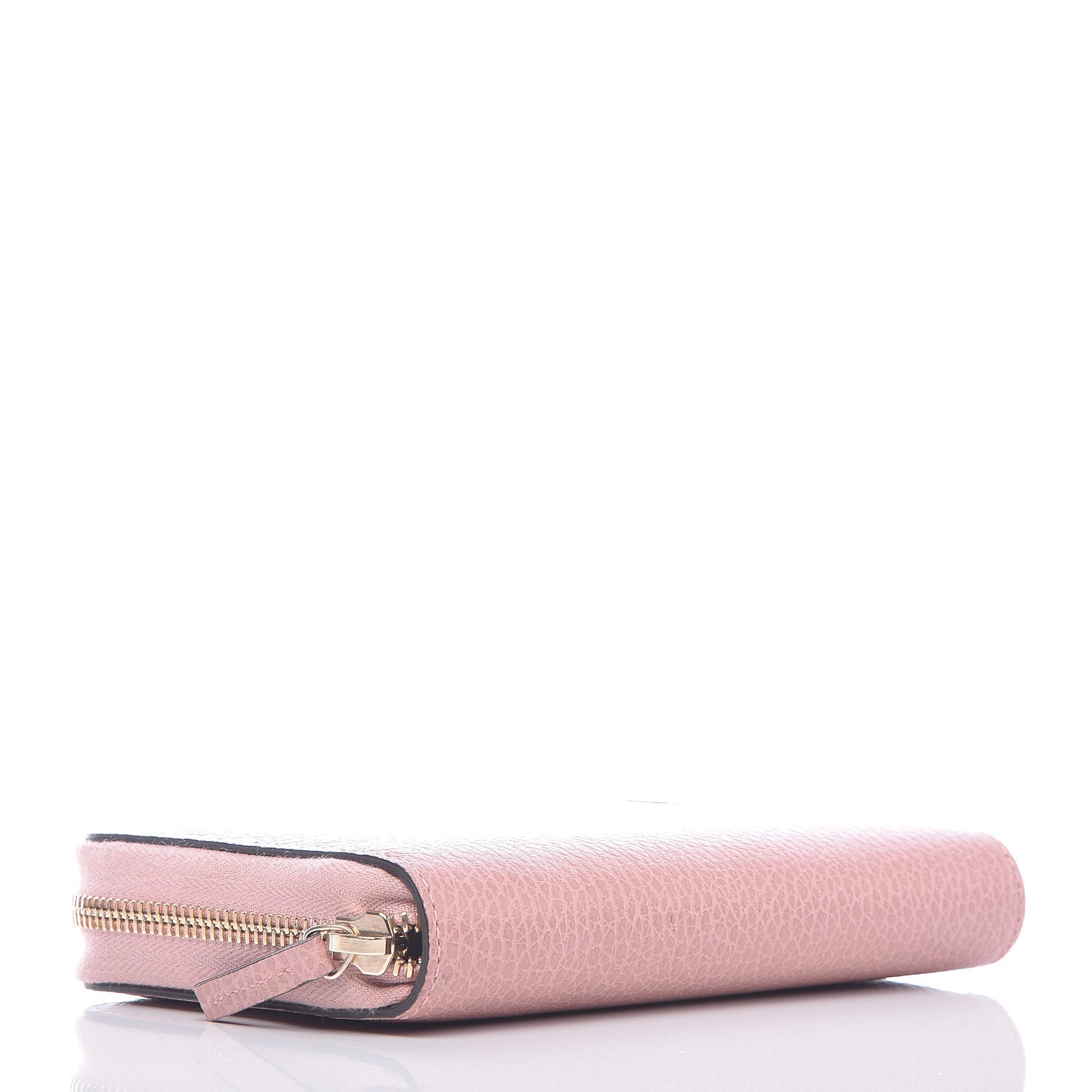 Gucci Dollar Calfskin Medium GG Zip Around Wallet Soft Pink 4 of 10