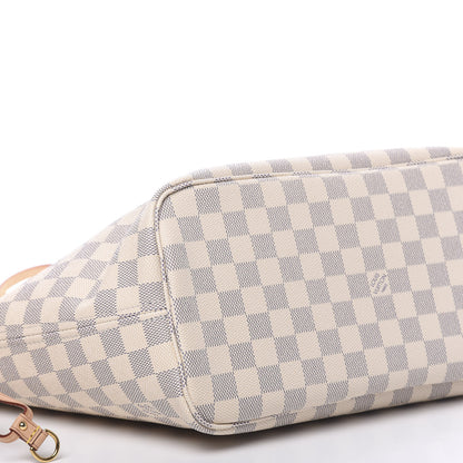 Louis Vuitton Damier Azur Neo Neverfull MM Rose Ballerine 9 of 12