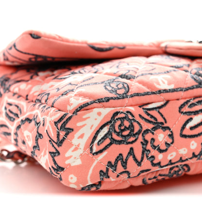 Chanel Cotton Quilted Small Bandana Single Flap Pink 16 of 19