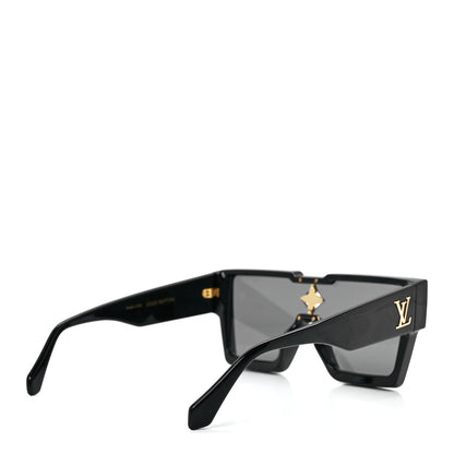 Louis Vuitton Acetate Swarovski Crystal Cyclone Sunglasses Z1578W Black 4 of 9