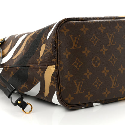 Louis Vuitton x LoL Monogram Neverfull MM Gold Silver 10 of 11