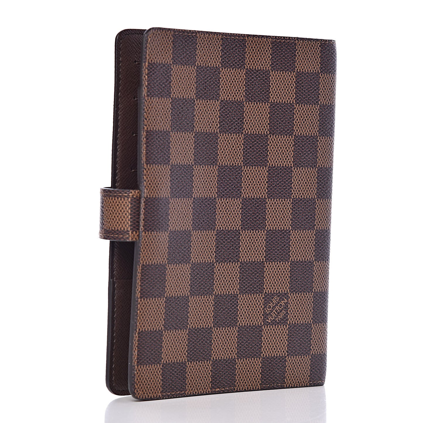 Damier Ebene Medium Ring Agenda Cover