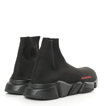 Balenciaga Neoprene Knit Mens Speed Sneakers 42 Black 4 of 8