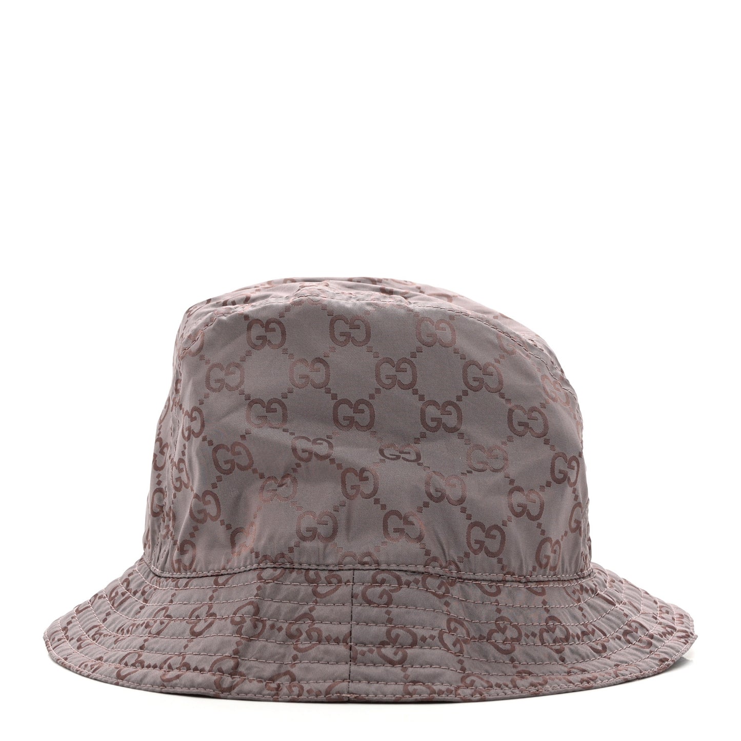 Nylon Monogram Bucket Hat M Mauve
