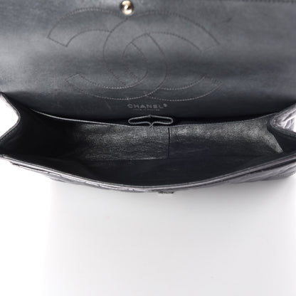 Chanel Metallic Aged Calfskin Quilted 2.55 Reissue 227 Flap Dark Silver 5 of 16