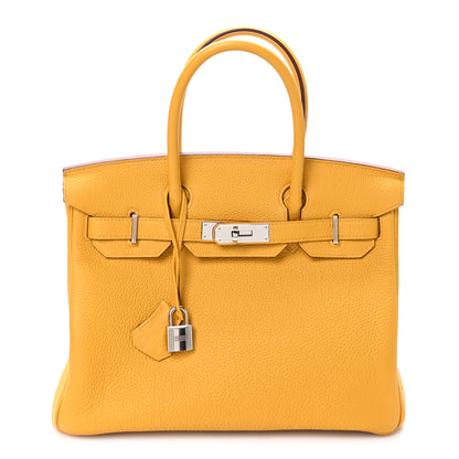 Hermes Togo BIRKIN 30 Jaune Ambre 1 of 10