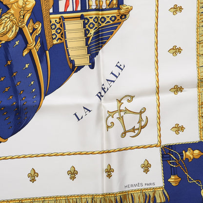 Hermes Silk Vue Du Carosse De La Galere La Reale Scarf 90 10 of 11