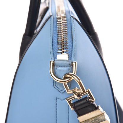 Givenchy Smooth Calfskin Small Bi-Color Antigona Blue Black 12 of 22