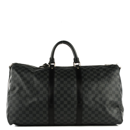 Louis Vuitton Damier Graphite Keepall Bandouliere 55 1 of 7