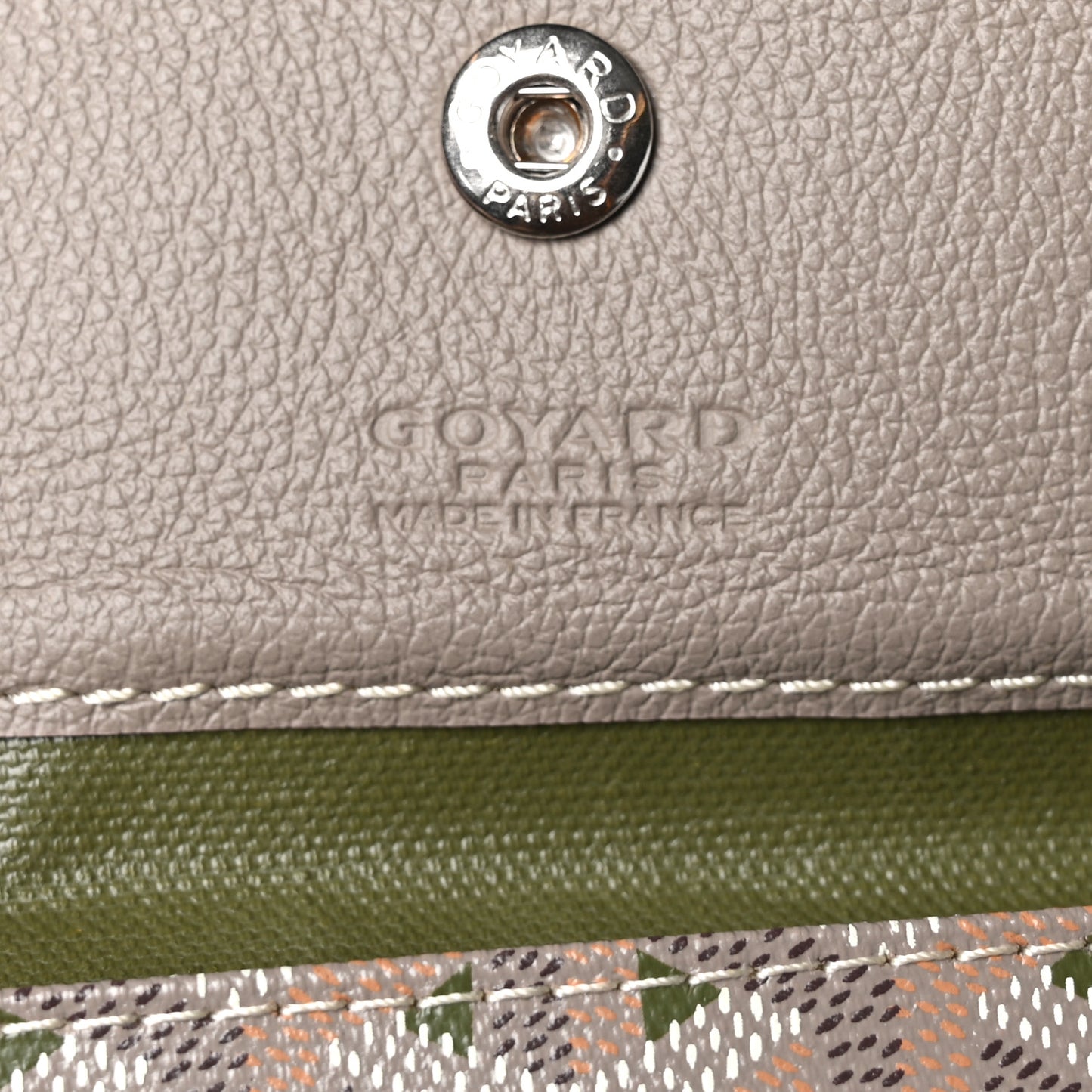 Goyardine Saint Louis Claire Voie GM Khaki