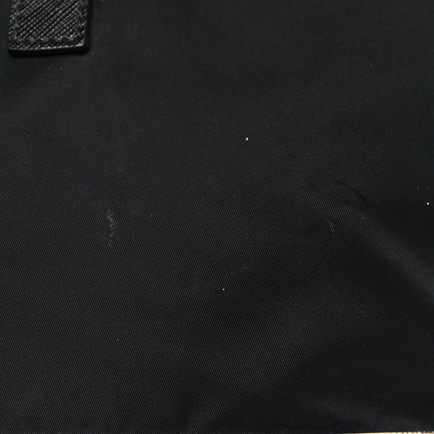X JAMES JEAN Tessuto Nylon Patch Shopping Tote Black