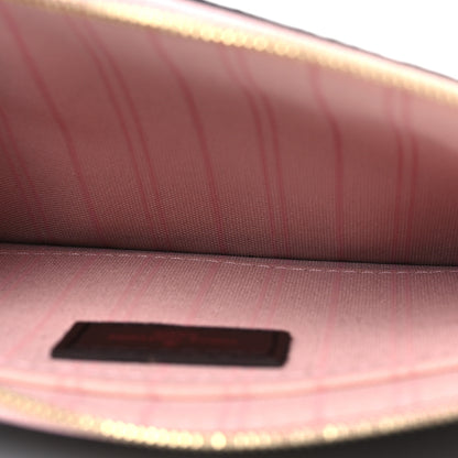 Louis Vuitton Damier Ebene Neverfull MM GM Pochette Rose Ballerine 5 of 9