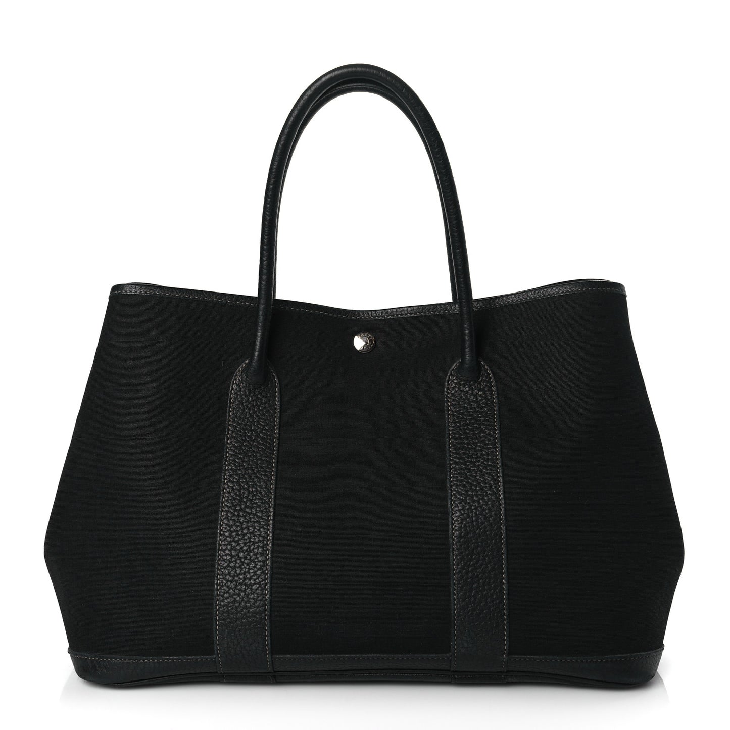 Toile Buffle Skipper Garden Party Tote 36 MM Black
