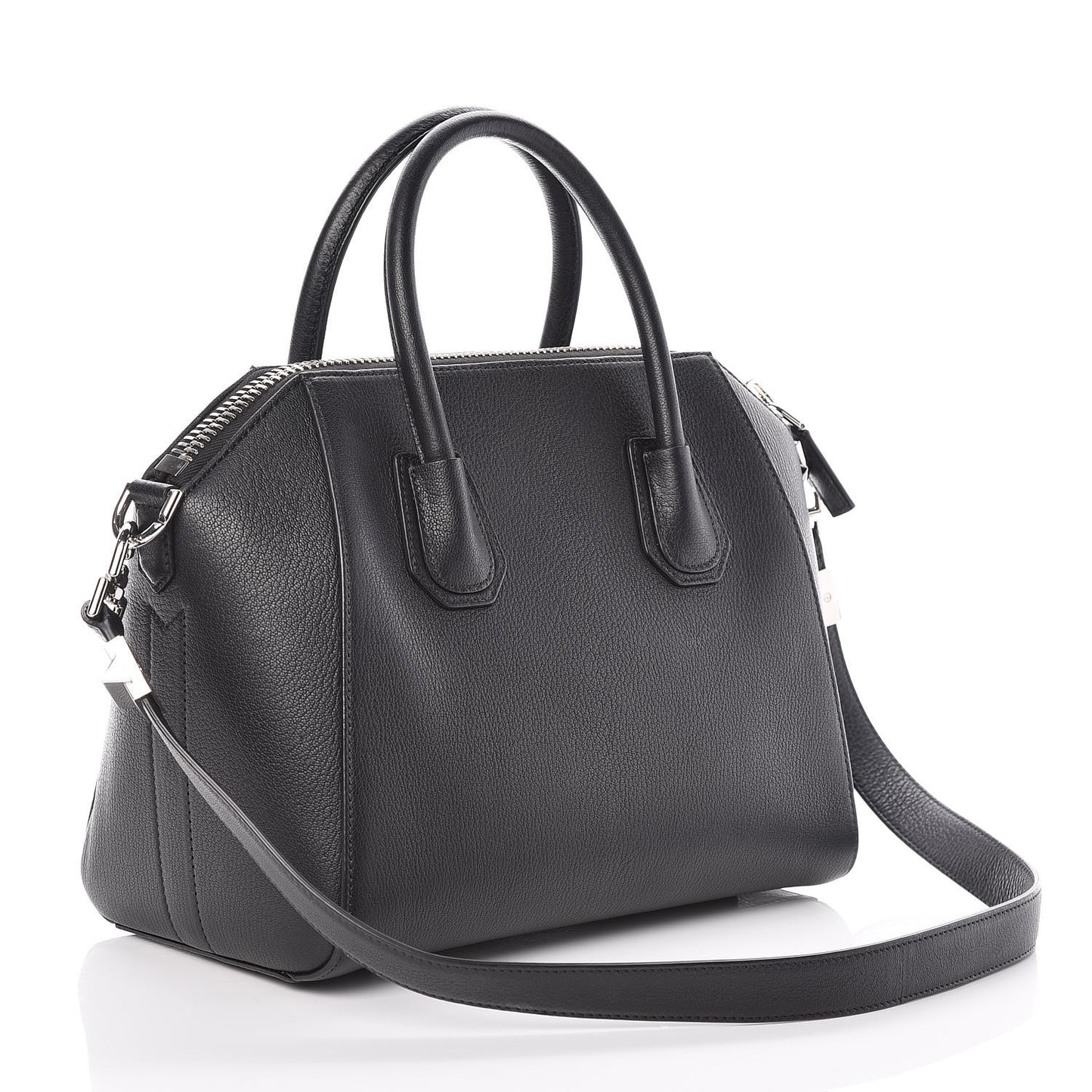 Sugar Goatskin Small Antigona Black
