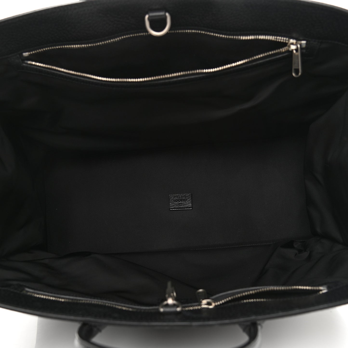 Econyl Nylon Monogram Large Off The Grid Tote Bag Black