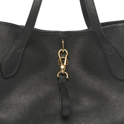 Burberry Grainy Calfskin Medium Honeybrook Tote Black 6 of 9