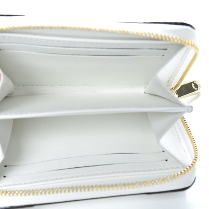 Louis Vuitton Patent Miroir Venice Zippy Coin Purse Snow 5 of 7