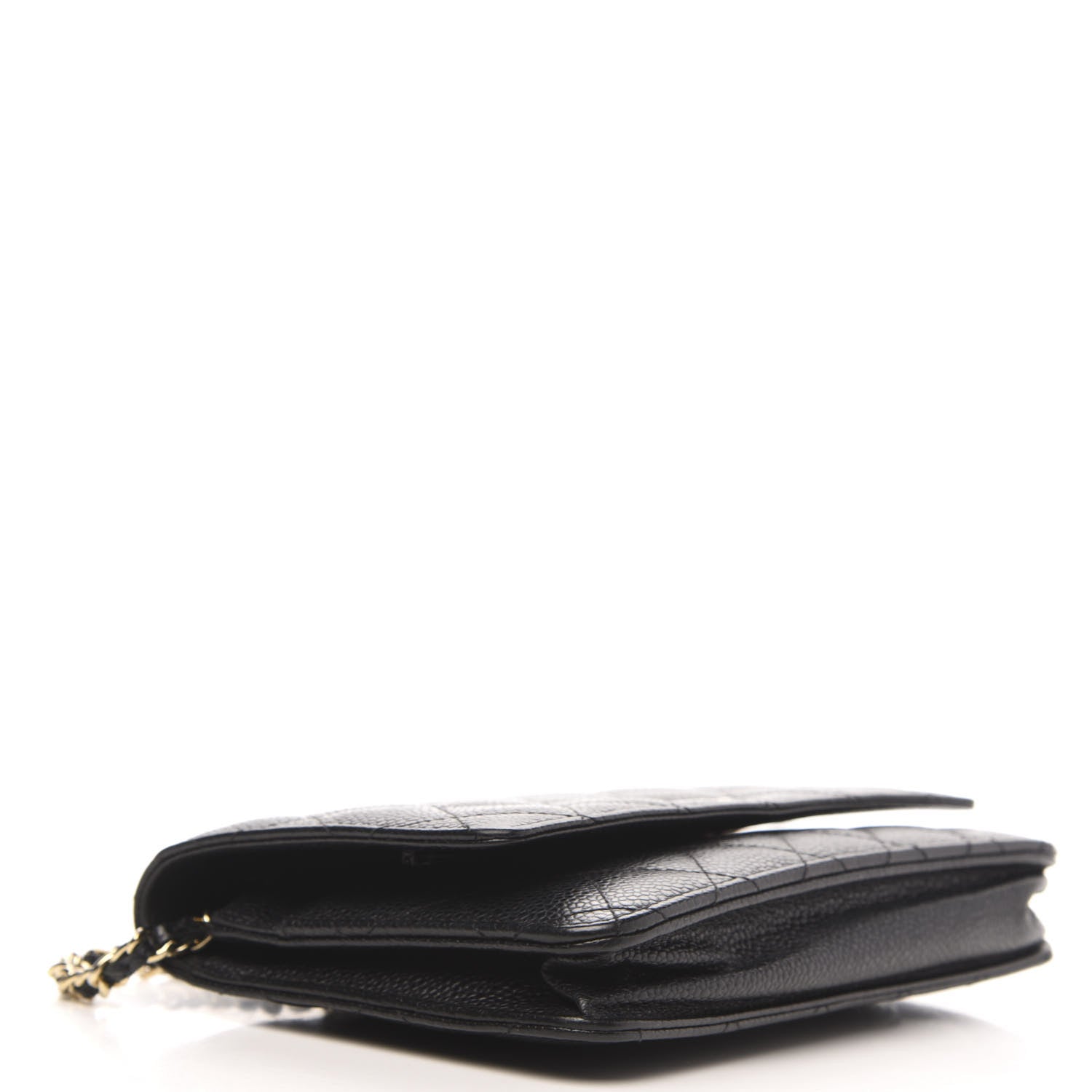 Chanel Caviar Quilted Wallet On Chain WOC Black 4 of 13