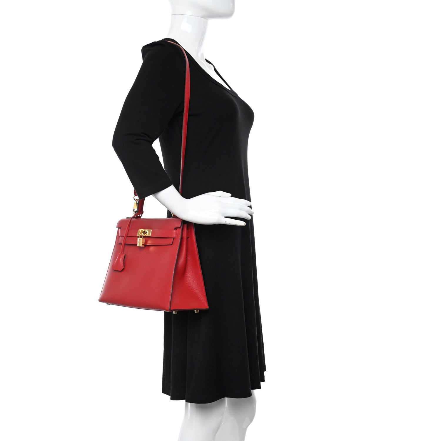 Hermes Epsom Kelly Sellier 28 Rouge Casaque 2 of 18