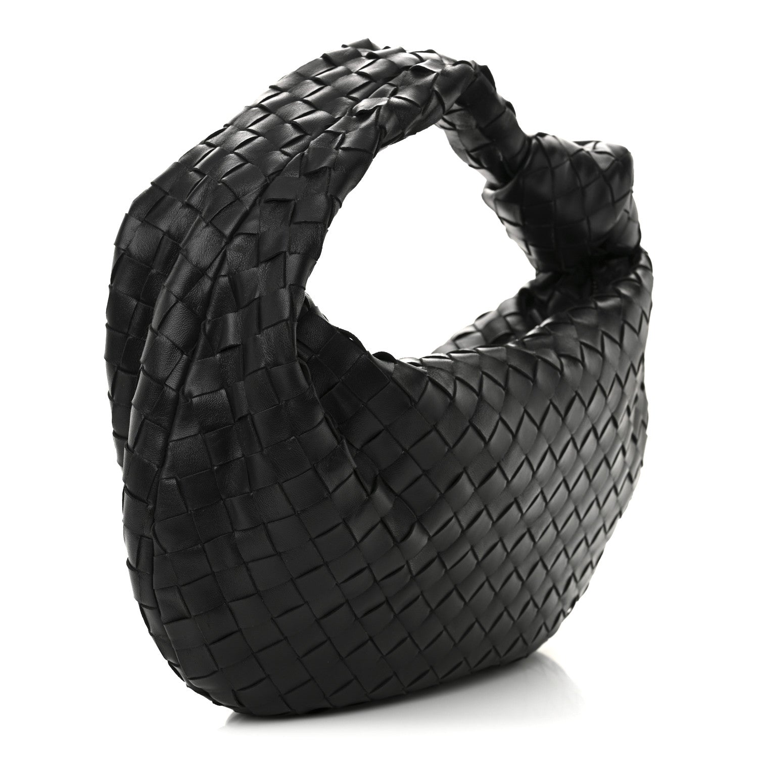 Bottega Veneta Nappa Intrecciato Teen Jodie Hobo Black 3 of 10
