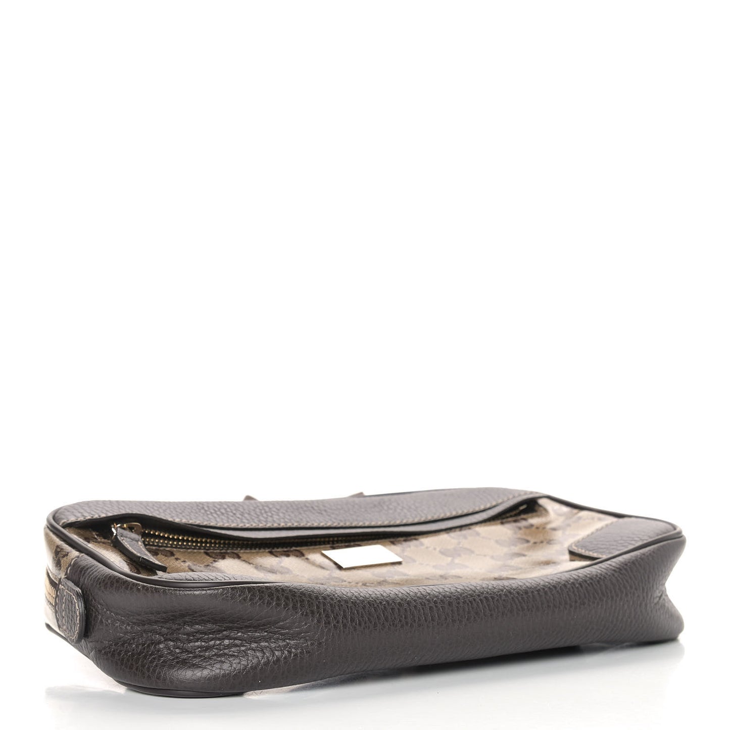 Crystal Monogram Belt Bag Brown