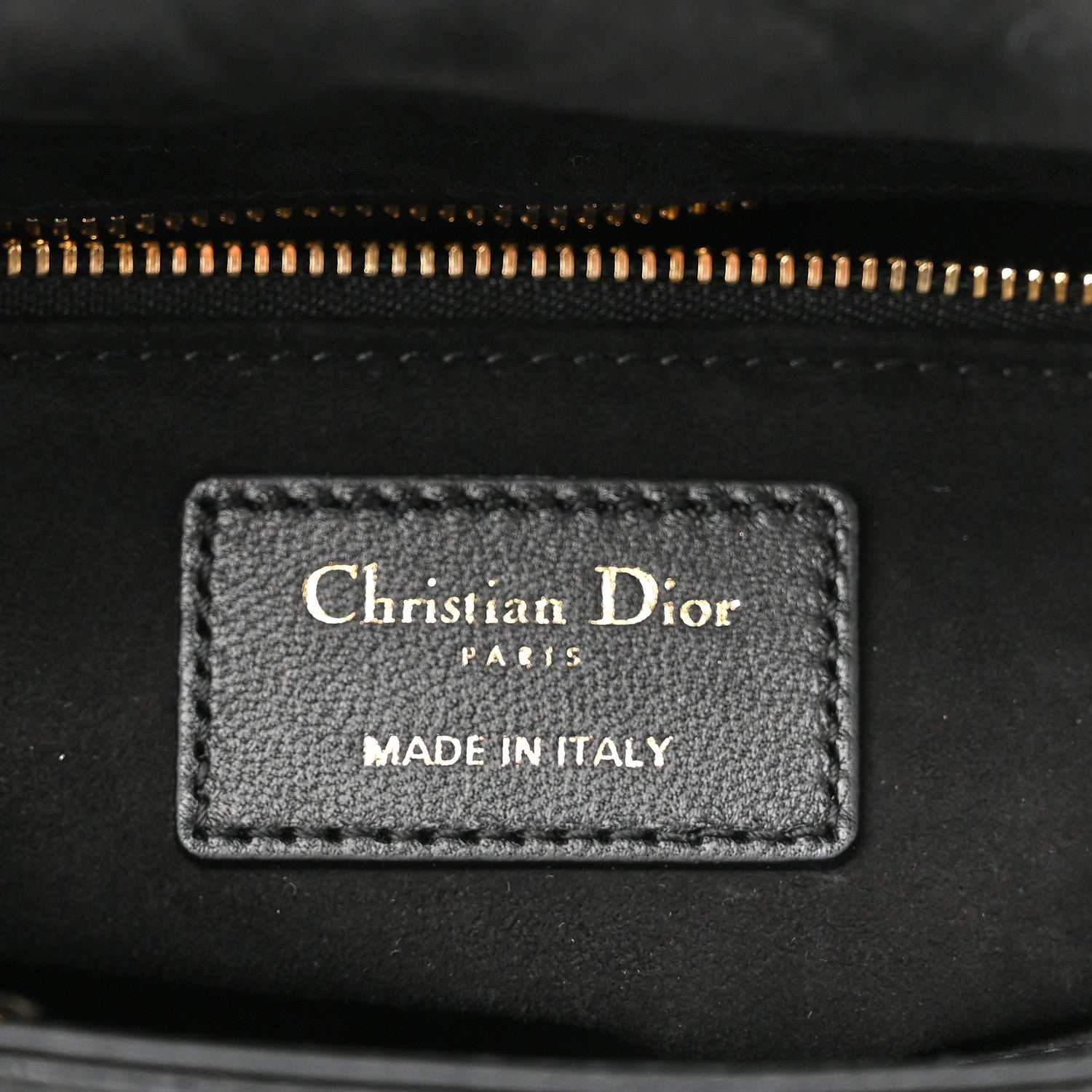 Christian Dior Lambskin Cannage Small My ABCDior Lady Dior Black 6 of 11
